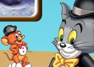 Tom és Jerry mesék szereplőivel készített ügyességi játék
