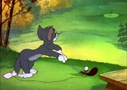 tom-es-jerry-rajzfilm - Egy kis golf
