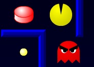 Klasszikus Pacman logikai játék 