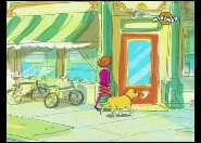 locsi-fecsi-marta-rajzfilm - Márta kutyát oktat